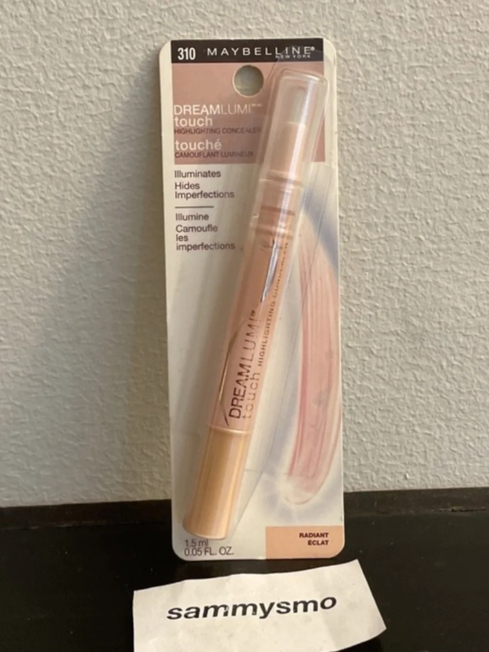 Maybelline DreamLumi Touch Highlighting Concealer 310 Radiant. Sealed